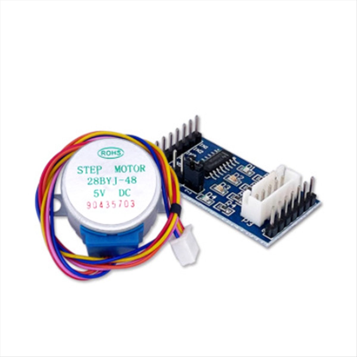 28Byj-48 - 【Motor Parts】 28BYJ-48 Geared Stepper Motor