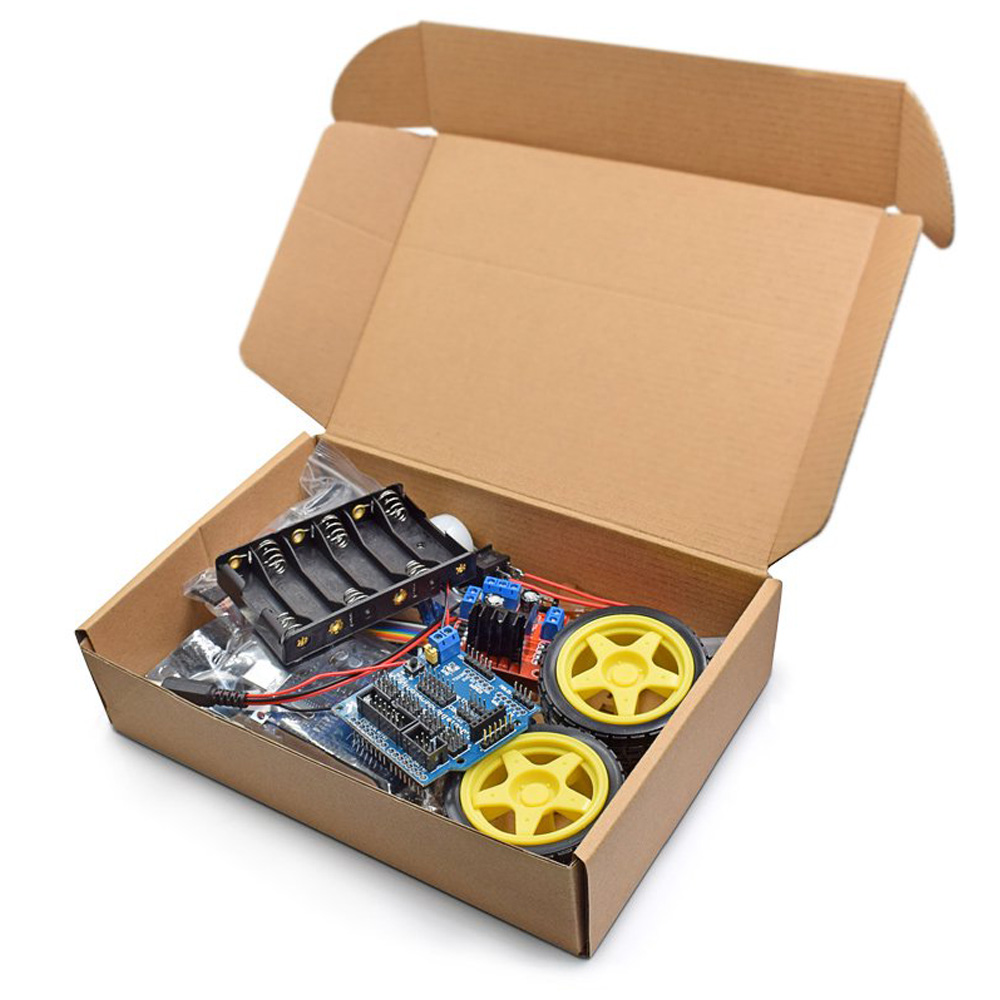 Line Follower Robot - Modular Robot Car Chassis Kit for