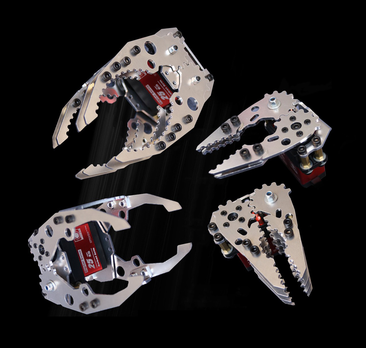 Robot Gripper Claw - Mới Kim Loại Cơ Khí Kẹp