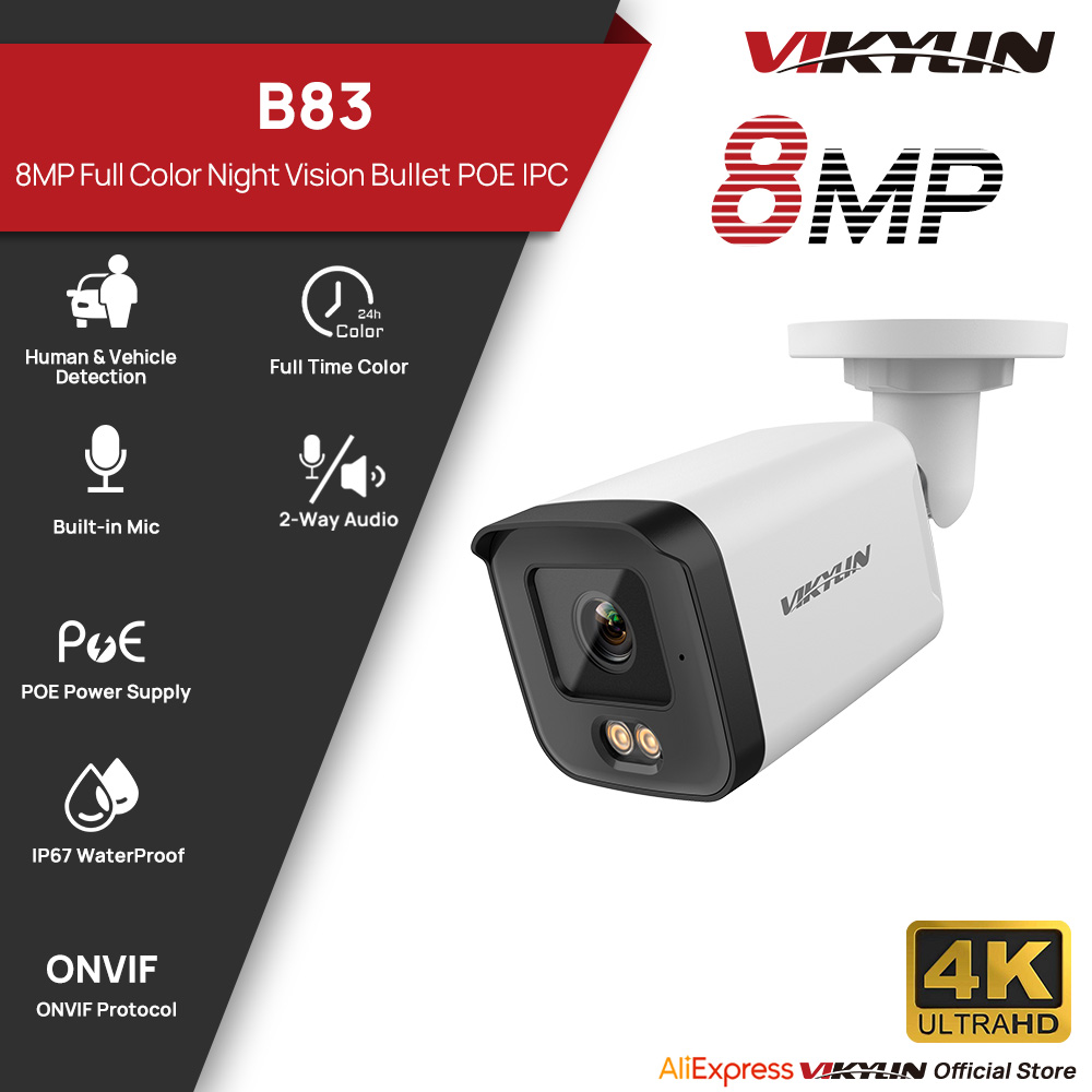 VIKYLIN 8MP HD IP Security Cam - đánh giá và giá Pan Tilt Bracket