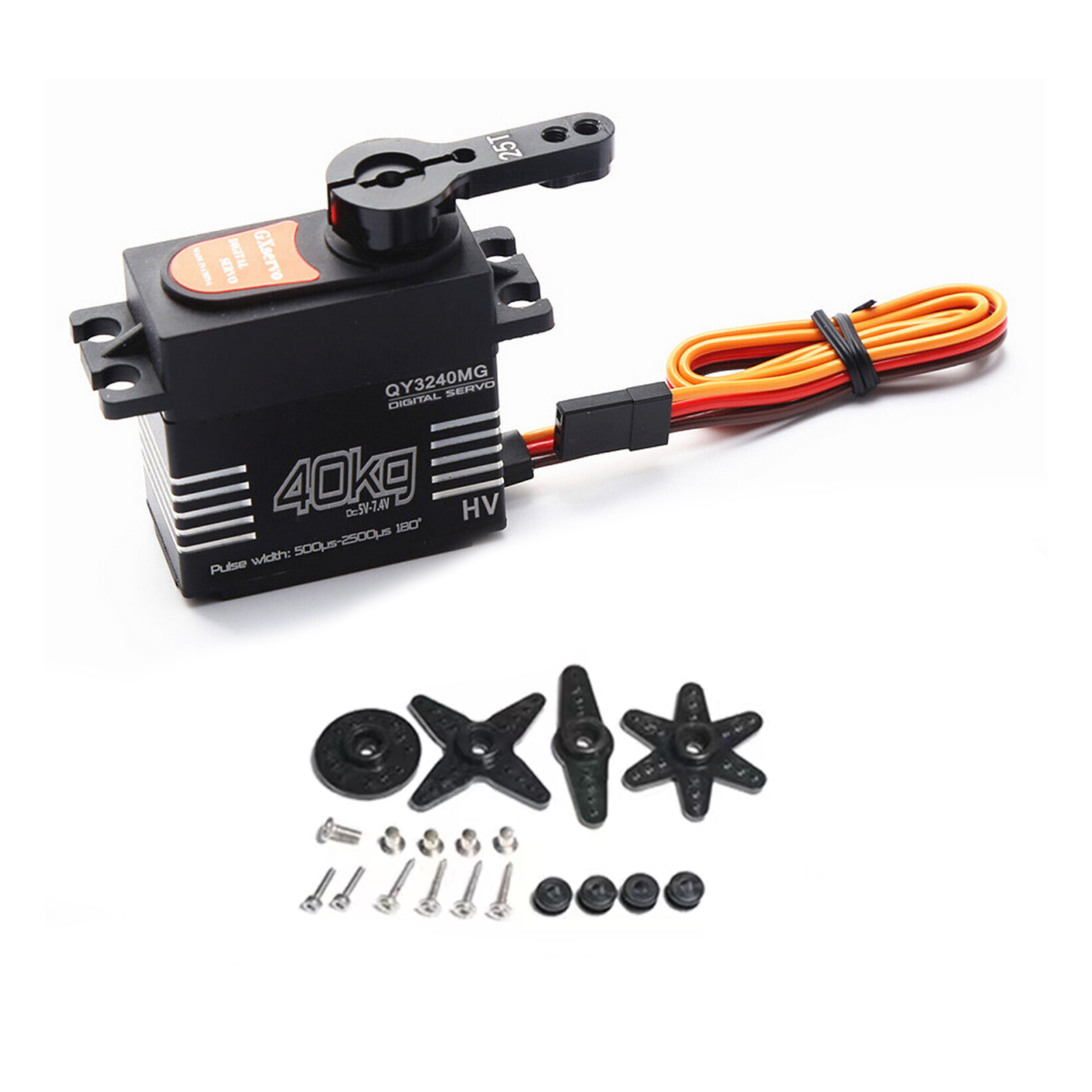 40KG Digital Servo Waterproof  - đánh giá và giá Robot Arm Metal
