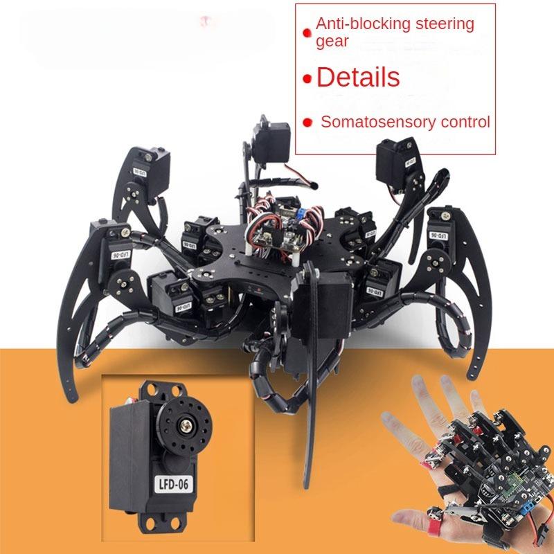 18 DOF Aluminium Hexapod Spide - đánh giá và giá Arduino Robot
