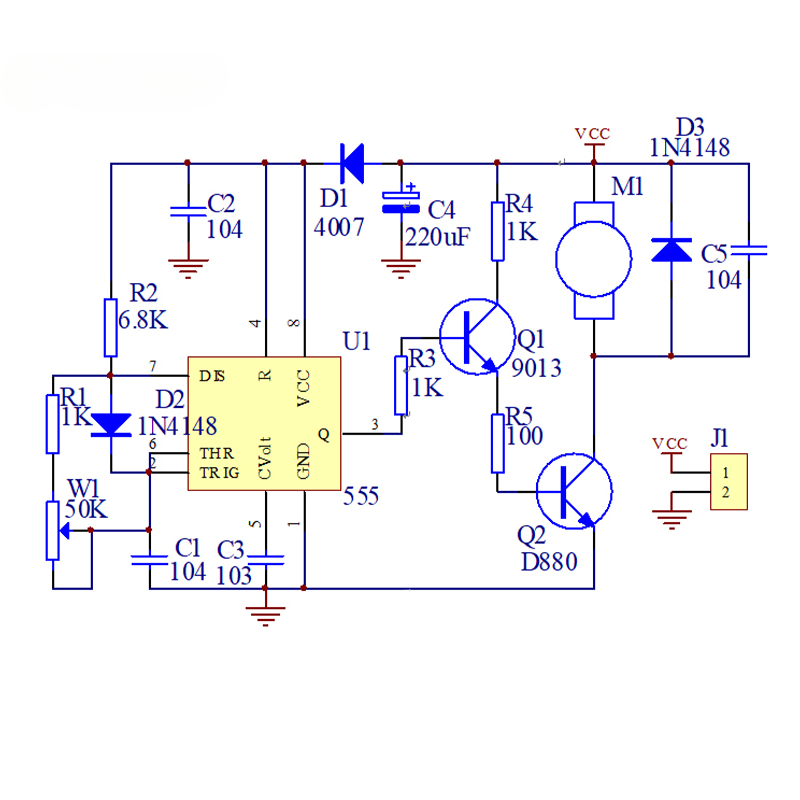 Electronic FanDIY NE555 DC Mot - đánh giá và giá Line Follower Robot