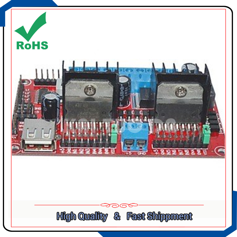 L298N V3 / four 4 DC stepper m - đánh giá và giá Motor Driver L298N