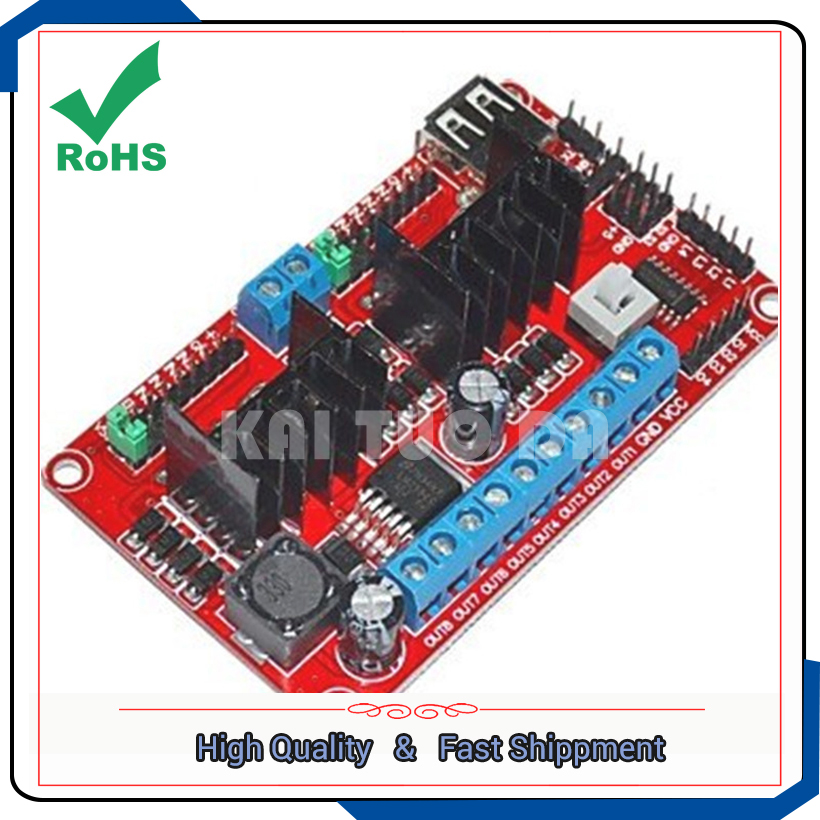 L298N V3 / four 4 DC stepper m - đánh giá và giá Motor Driver L298N