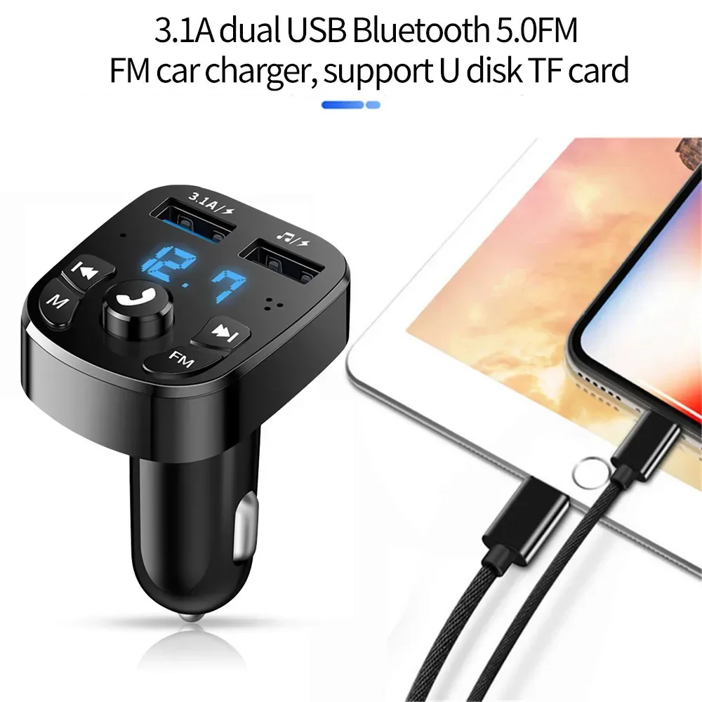 Car Handsfree Bluetooth5.0 FM  - đánh giá và giá Robot Bluetooth Car