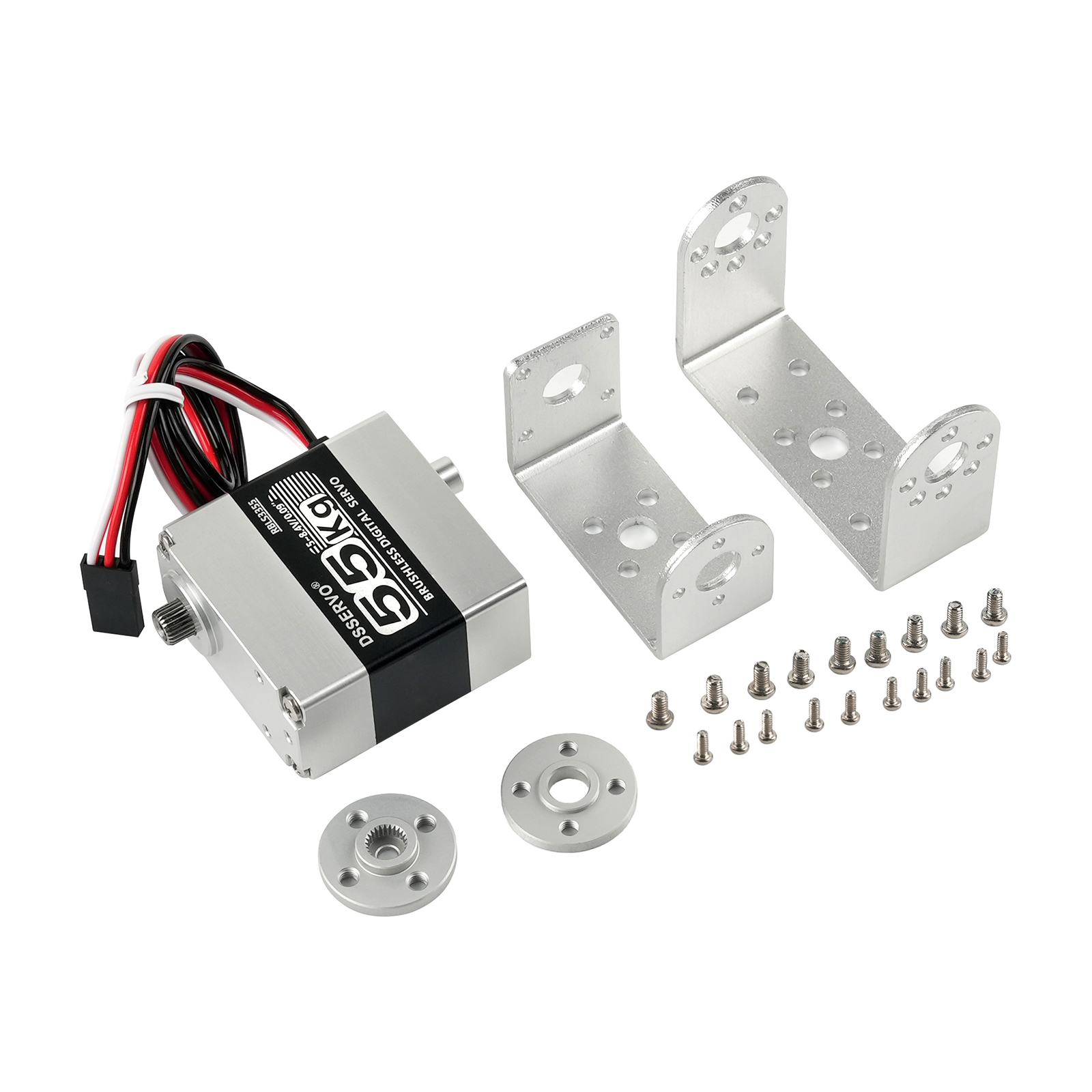 RBLS3355 Dual Axis 5-8.4V Brus - đánh giá và giá Robot Arm Metal
