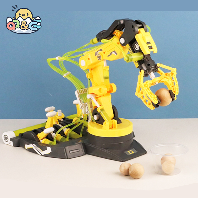 DIY Assembled Hydraulic Mechan - đánh giá và giá Robot Arm Metal