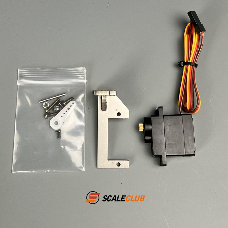 SCALECLUB 1/14 Tamiya original - đánh giá và giá Servo Bracket