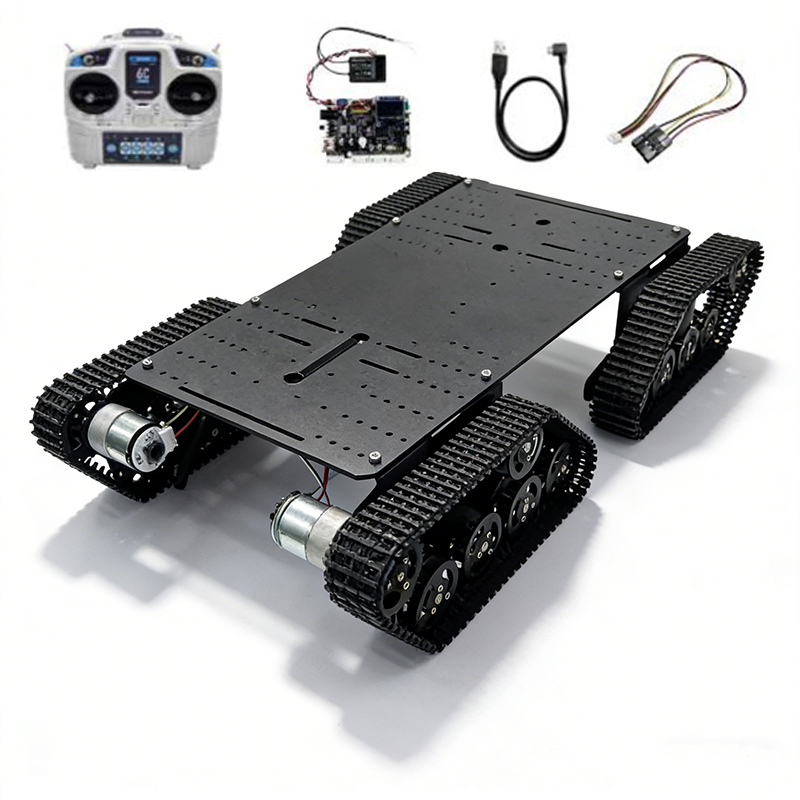 Assembled Big Load RC Tank 4WD - đánh giá và giá Stm32 Robot