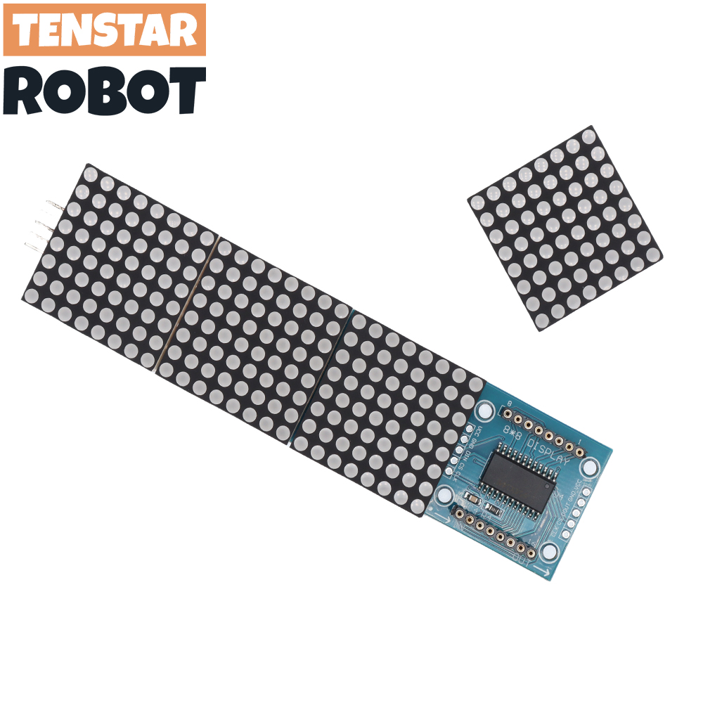 MAX7219 Dot Matrix Module Micr - đánh giá và giá Line Follower Robot