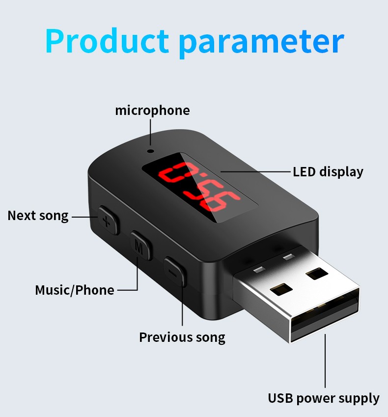 Bluetooth 5.4 Mini USB Receive - đánh giá và giá Robot Bluetooth Car