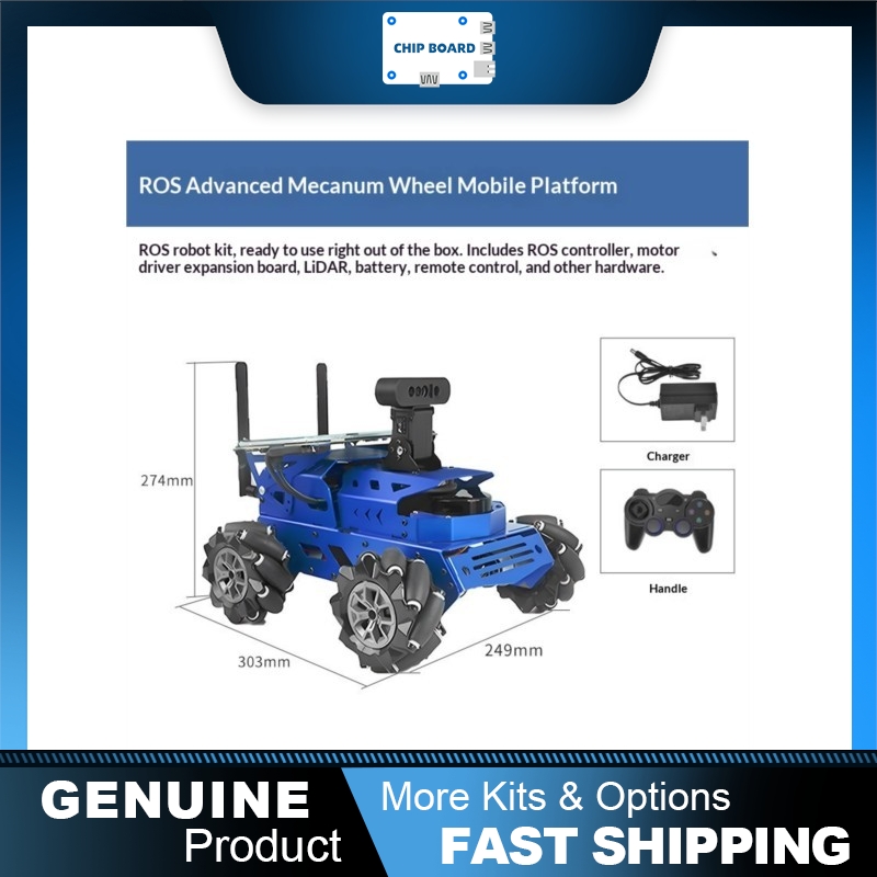 XIAO R Jetson Nano ROS Robot C - đánh giá và giá Robot Car Kit