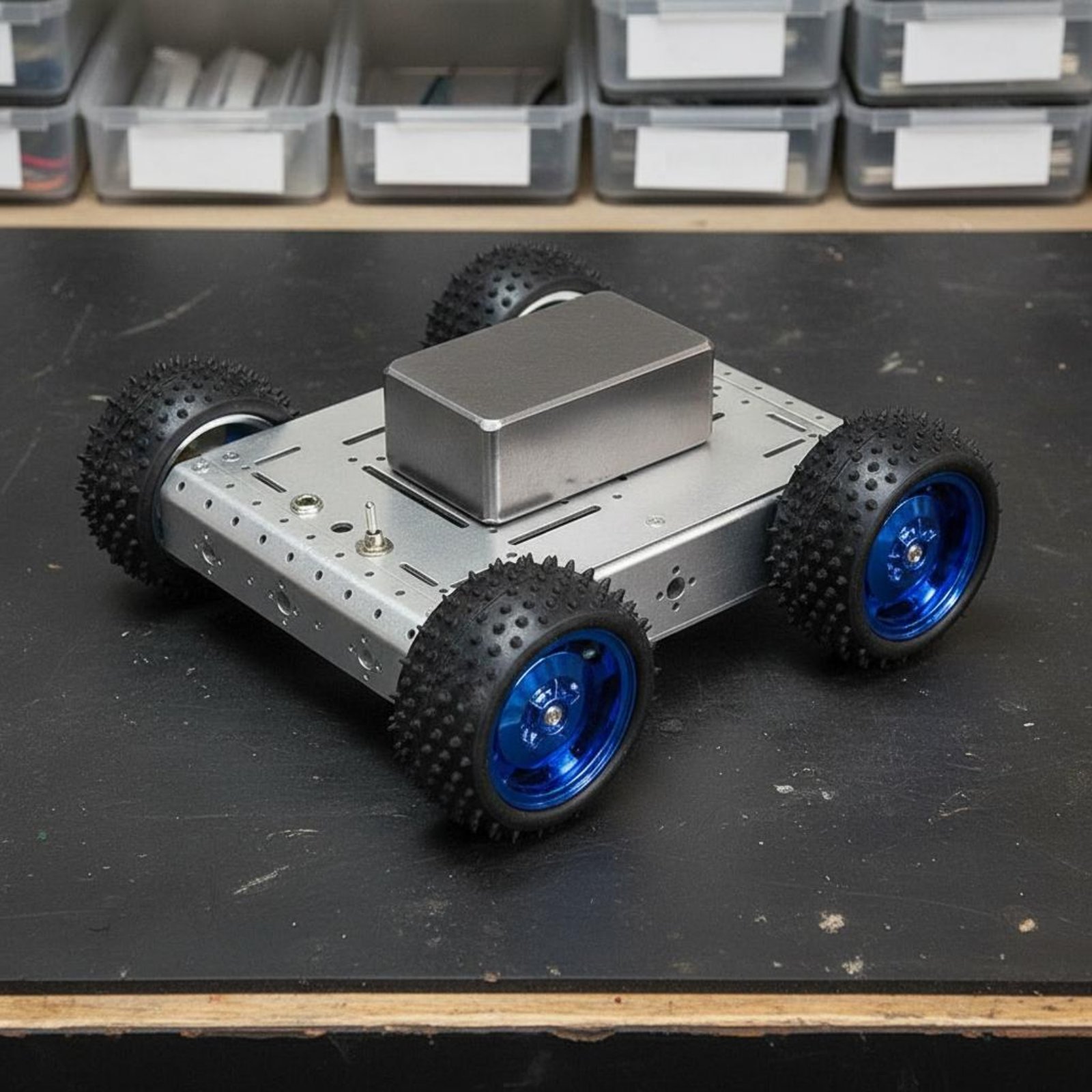 4WD Smart Car Chassis 1.5KG Lo - đánh giá và giá Robot Car Kit