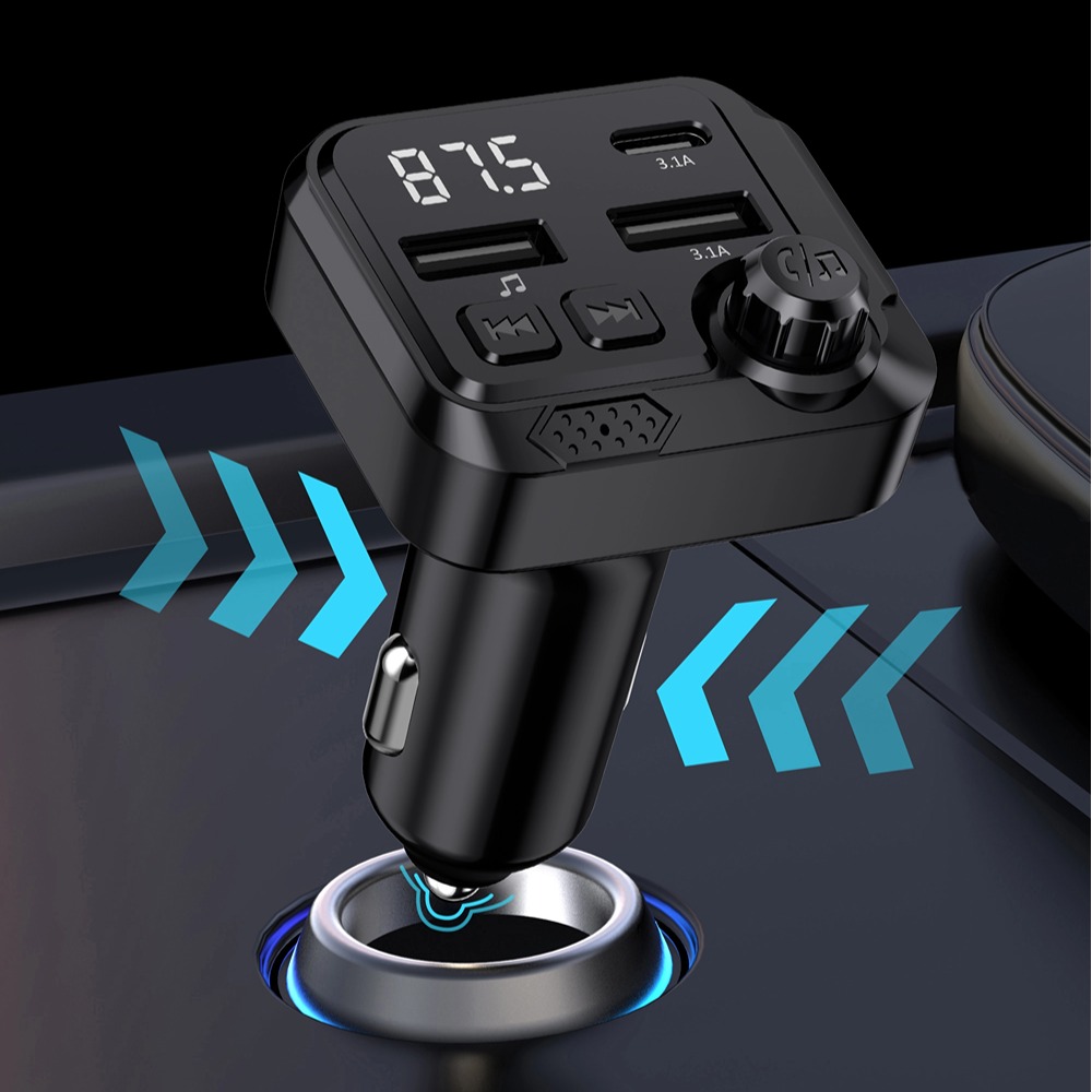 Bluetooth Car FM Transmitter H - đánh giá và giá Robot Bluetooth Car