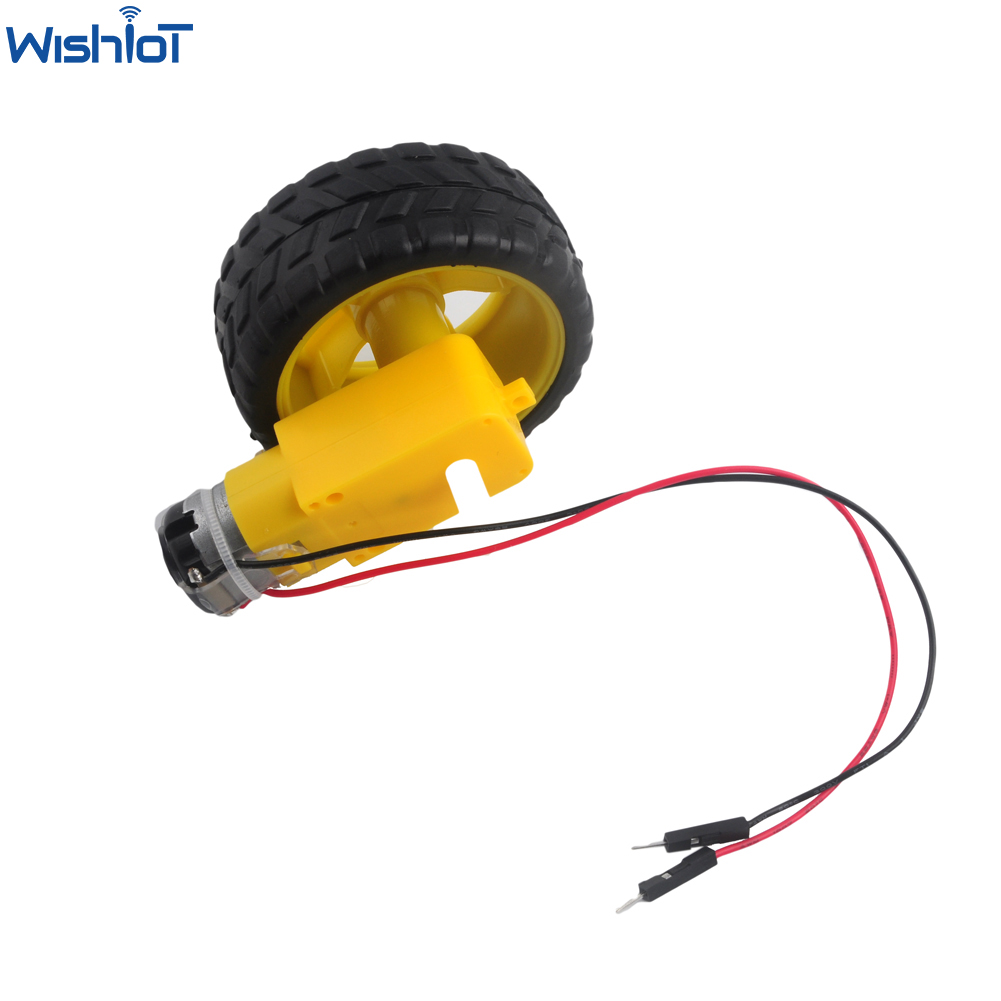 DC3-6V 1:48 Gearbox TT Motor D - đánh giá và giá Arduino Robot