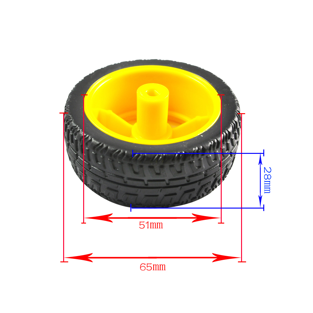 DC3-6V 1:48 Gearbox TT Motor D - đánh giá và giá Arduino Robot