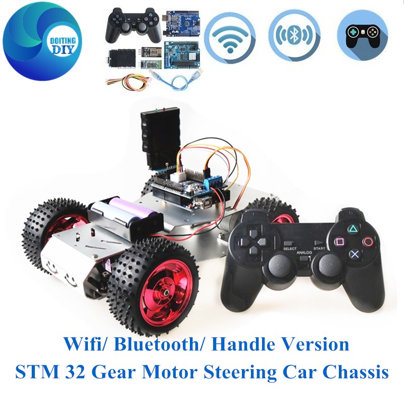 Bluetooth Control STM 32 Gear  - đánh giá và giá Robot Bluetooth Car