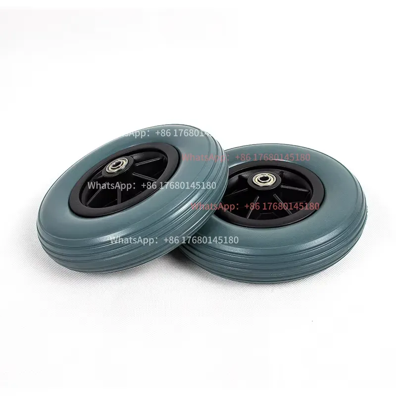 8x2 Inch PU Foam Solid Wheelch - đánh giá và giá Caster Wheel