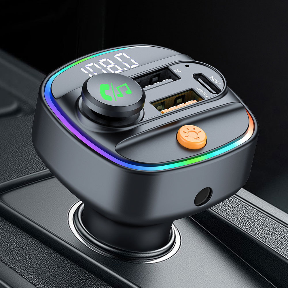 Bluetooth 5.4 FM Transmitter H - đánh giá và giá Robot Bluetooth Car