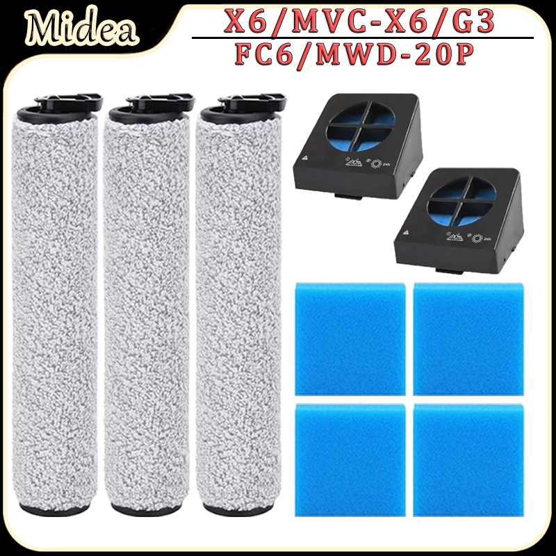 For Midea X6/MVC-X6/G3/FC6/MWD - đánh giá và giá Robot Vacuum