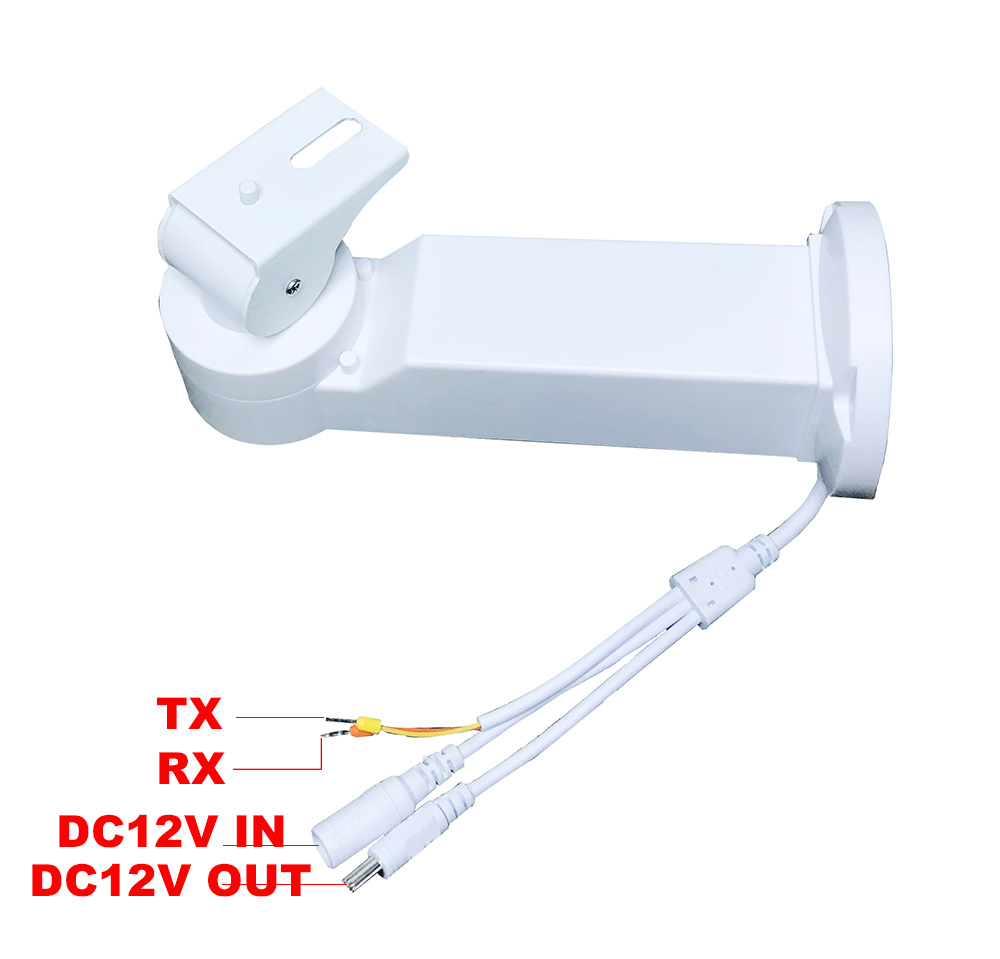 P/T Bracket PTZ IP Camera 270° - đánh giá và giá Pan Tilt Bracket