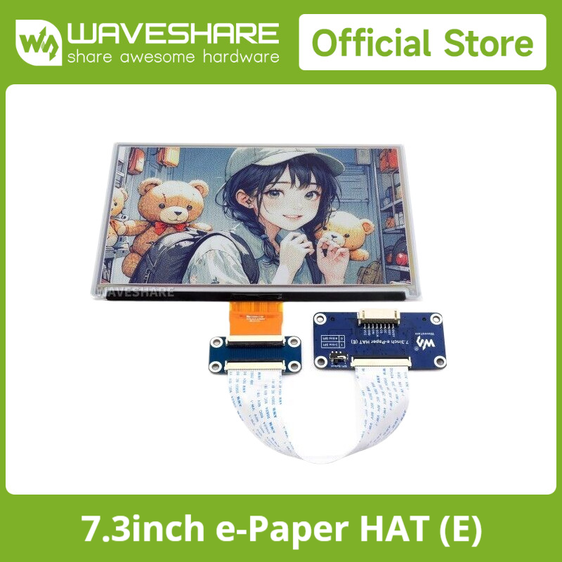 Waveshare 7.3inch 6-Color E-Pa - đánh giá và giá Arduino Robot
